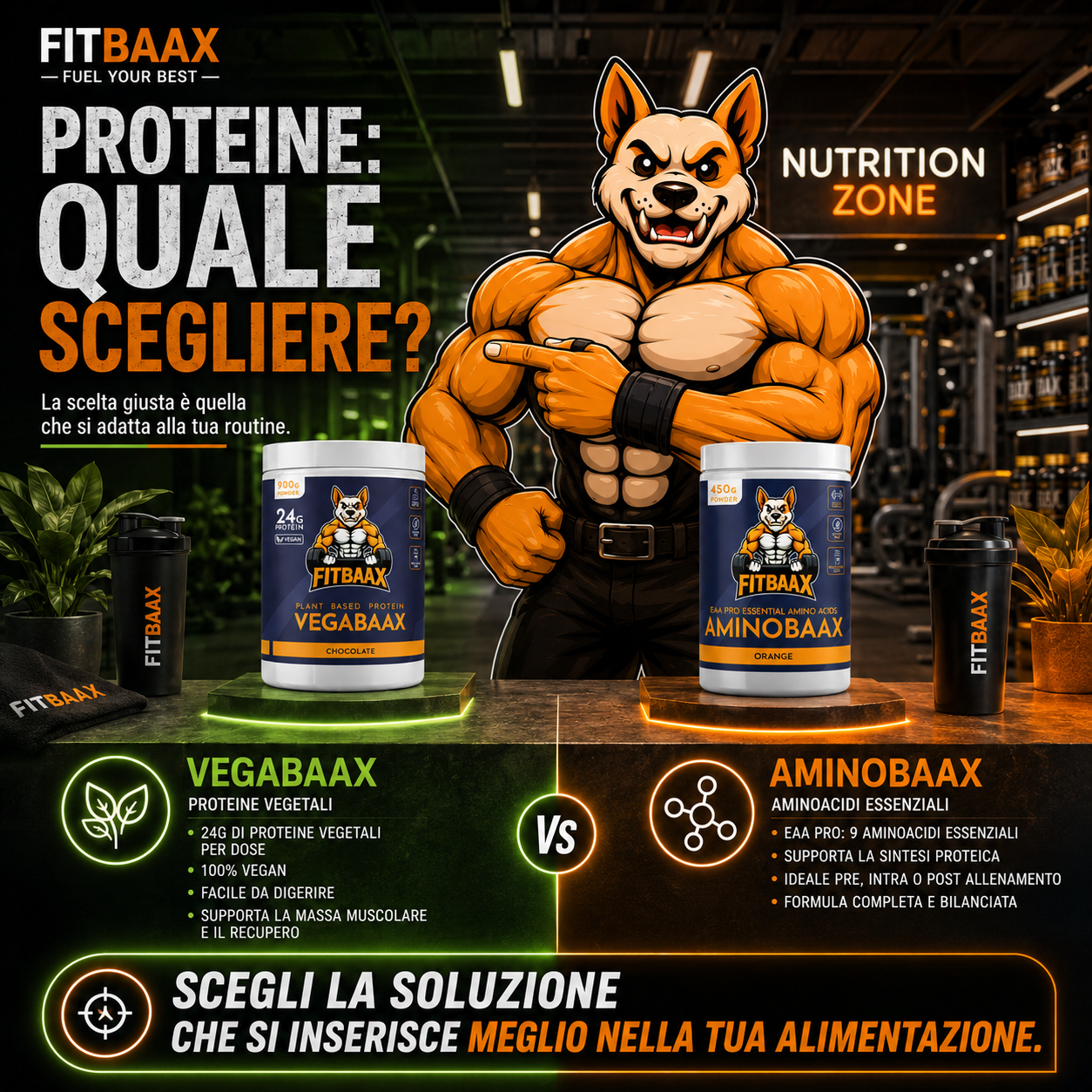 <p>Proteine vegetali o whey: quale conviene davvero a te</p>
